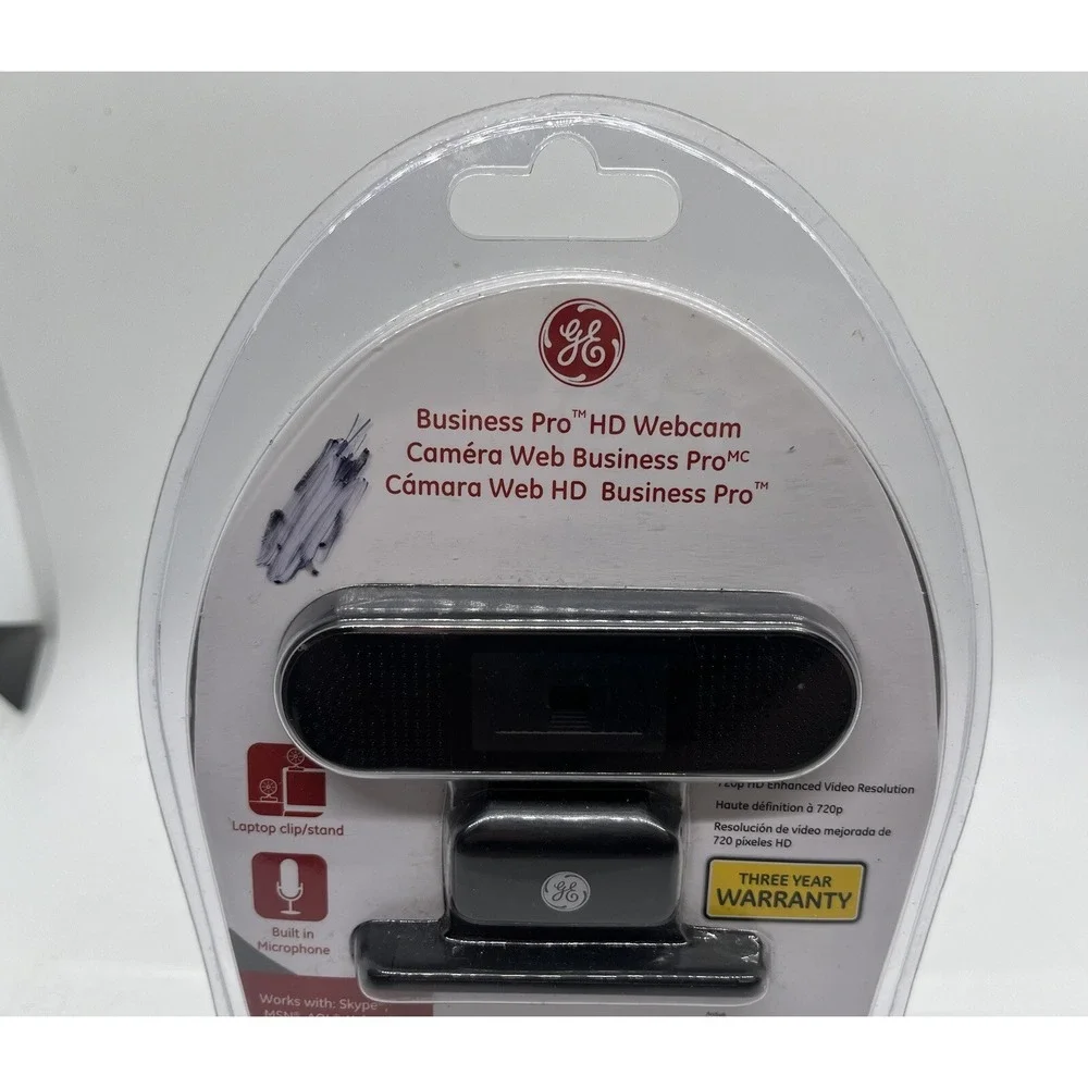 GE Business Pro HD Webcam 720p 68041 NEW‎